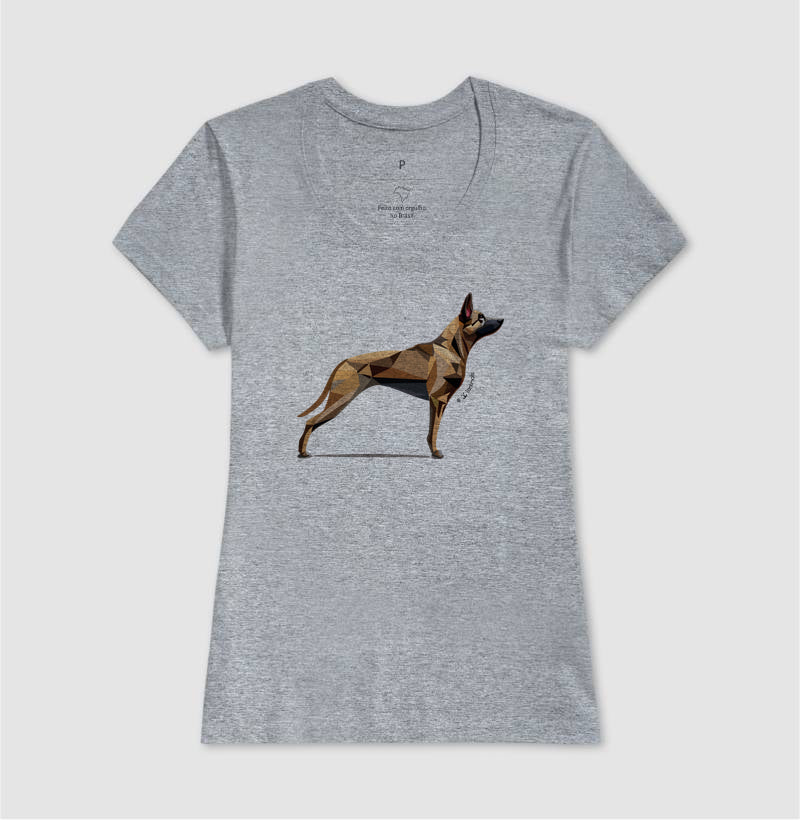 Camiseta Malinois Perfil - Geoma