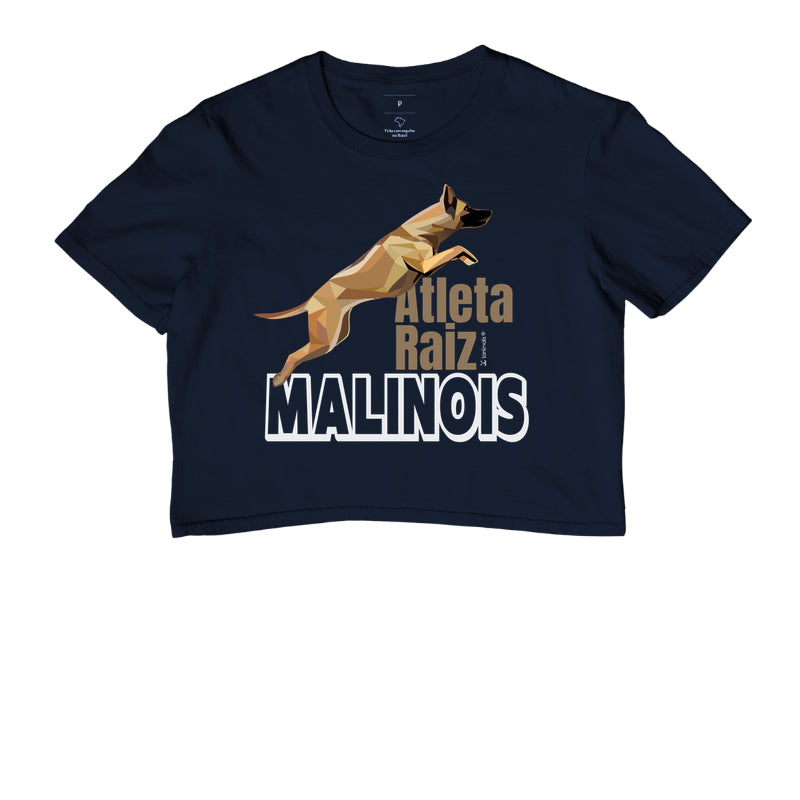 Camiseta Cropped Malinois Atleta Raiz - Essência