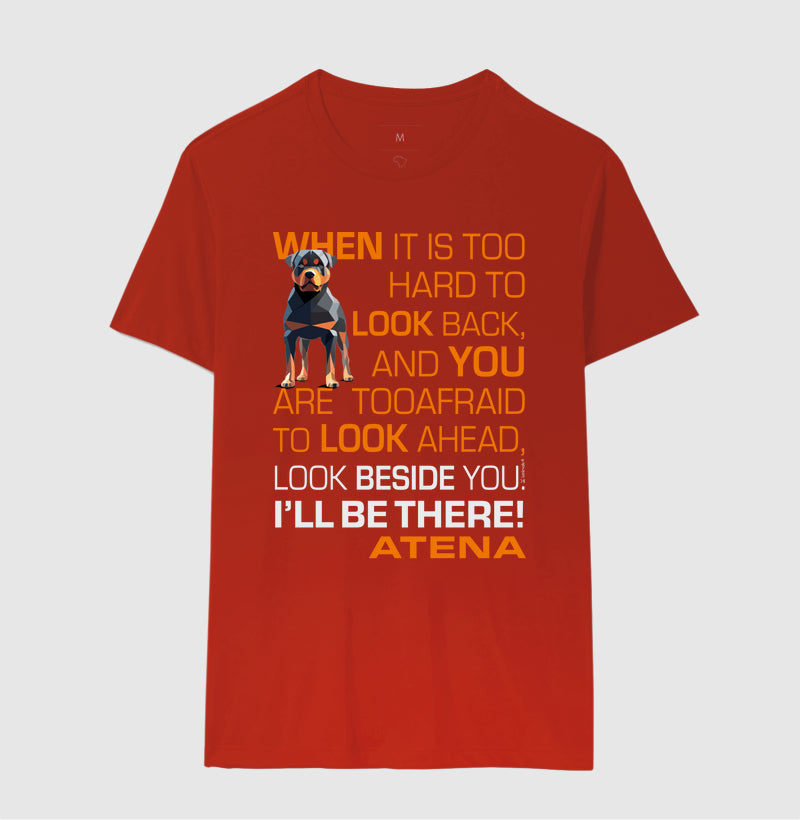 Camiseta Rottweiler Atena - I’ll be there - Essência