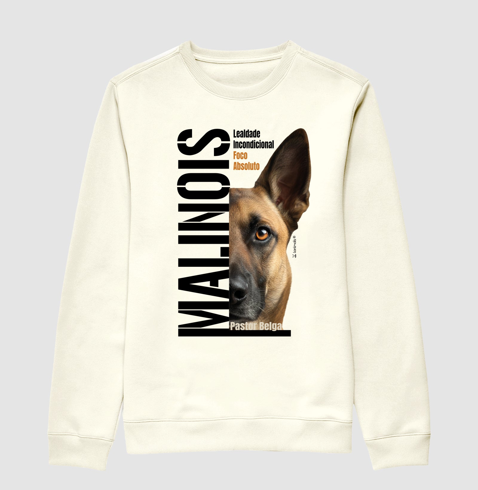 Moletom Suéter Malinois Foco Absoluto - Essência