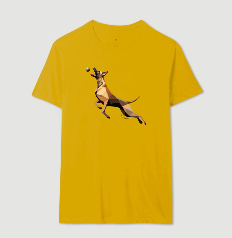 Camiseta Malinois O Pulo - Perfil/Geoma