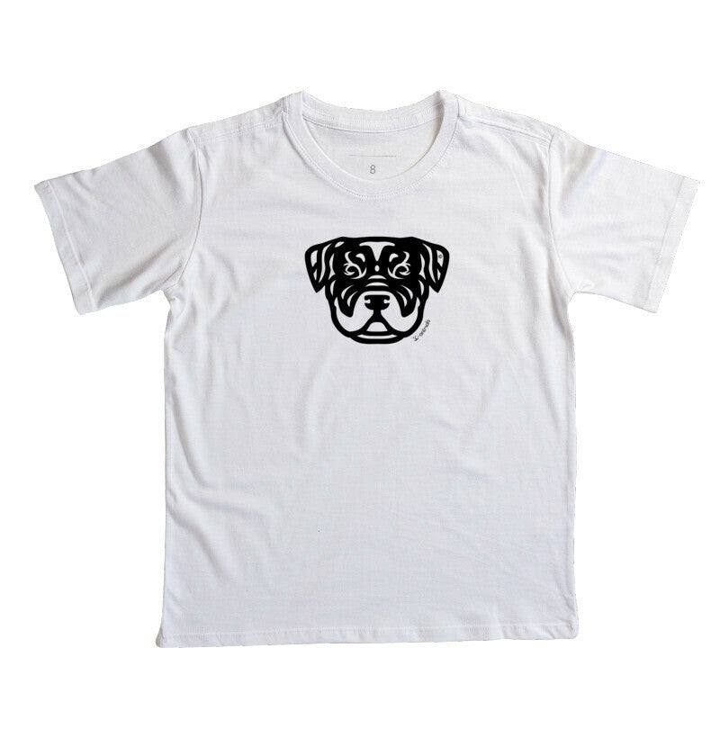 Camiseta Infantil Rottweiler - Tribal