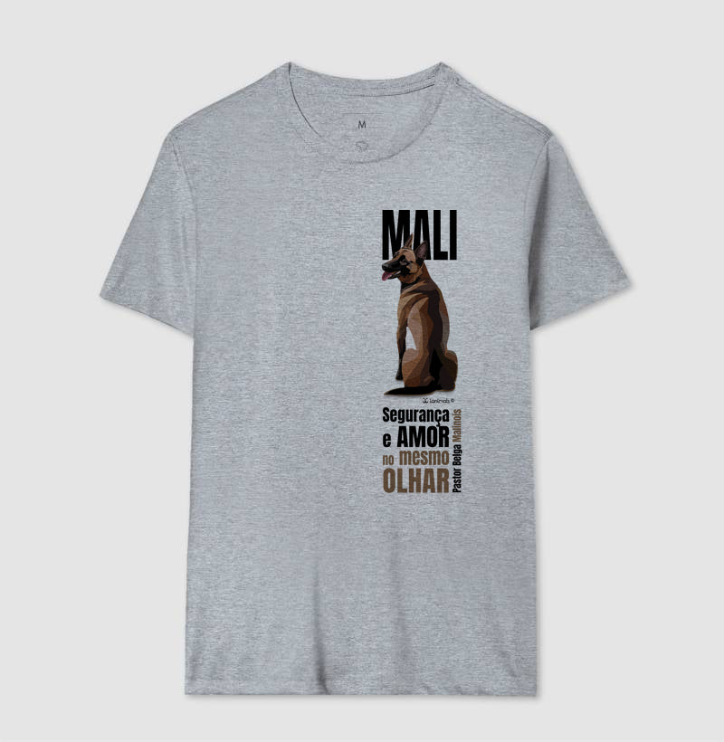 Camiseta Malinois - Olhar - Essência