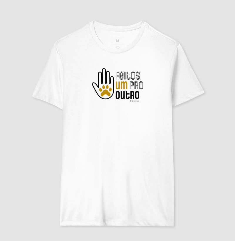 Camiseta Pets, Feitos um Pro Outro - Coleção AFETO