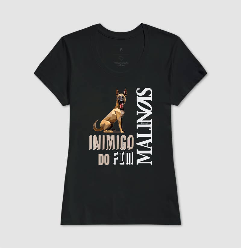 Camiseta Malinois Inimigo do Fim - Essência