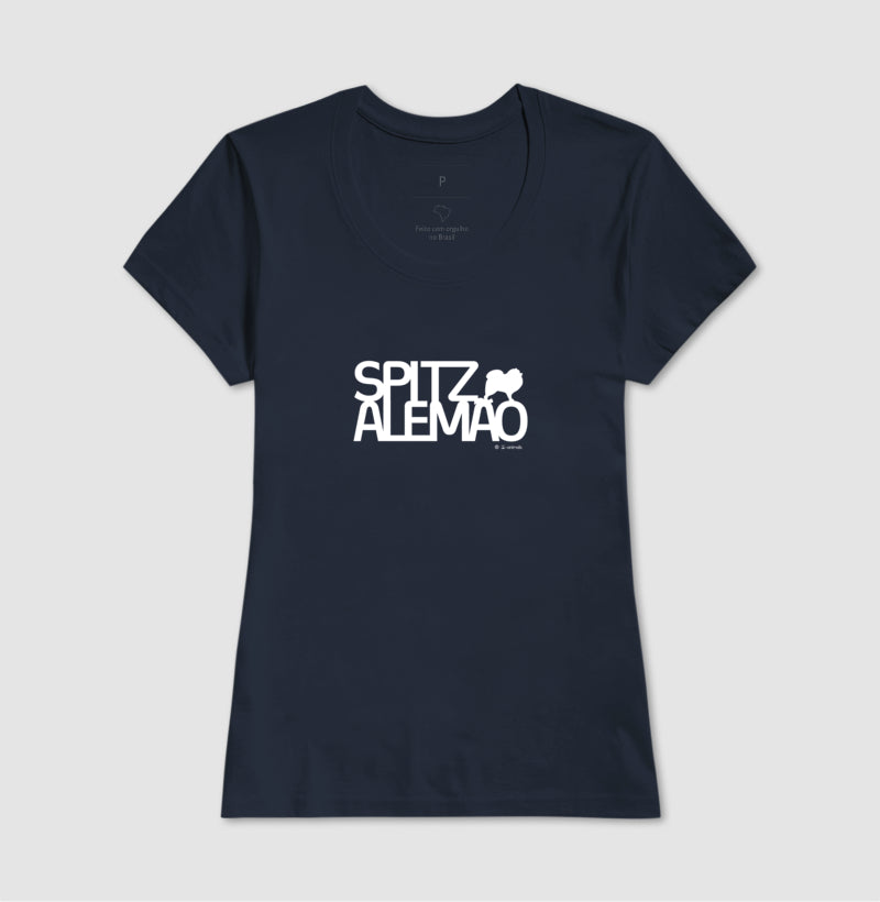 Camiseta Spitz Alemão - Coleção Identidade