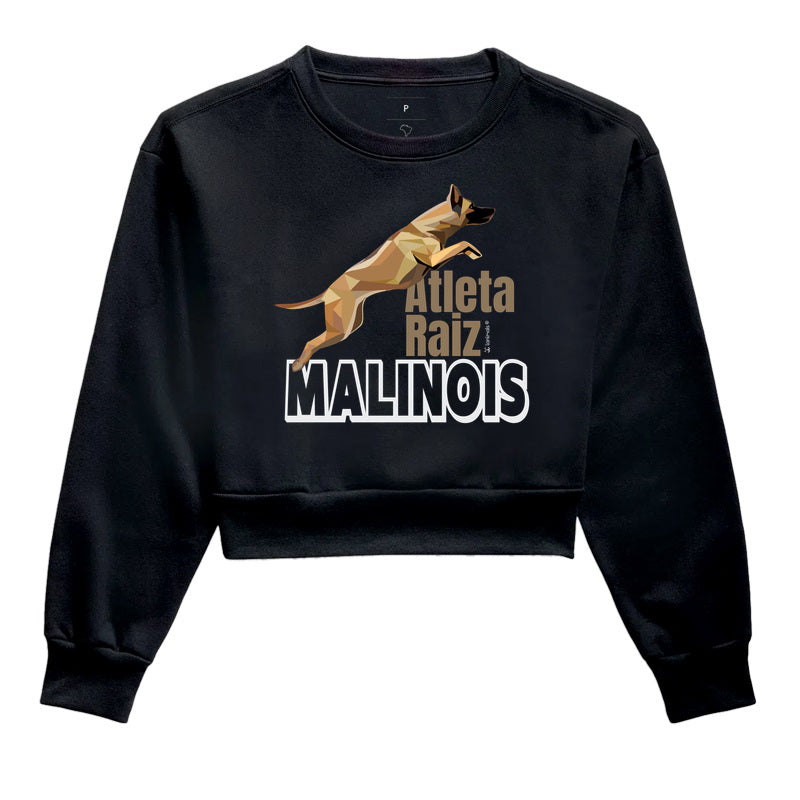 Moletom Cropped Malinois Atleta Raiz - Essência
