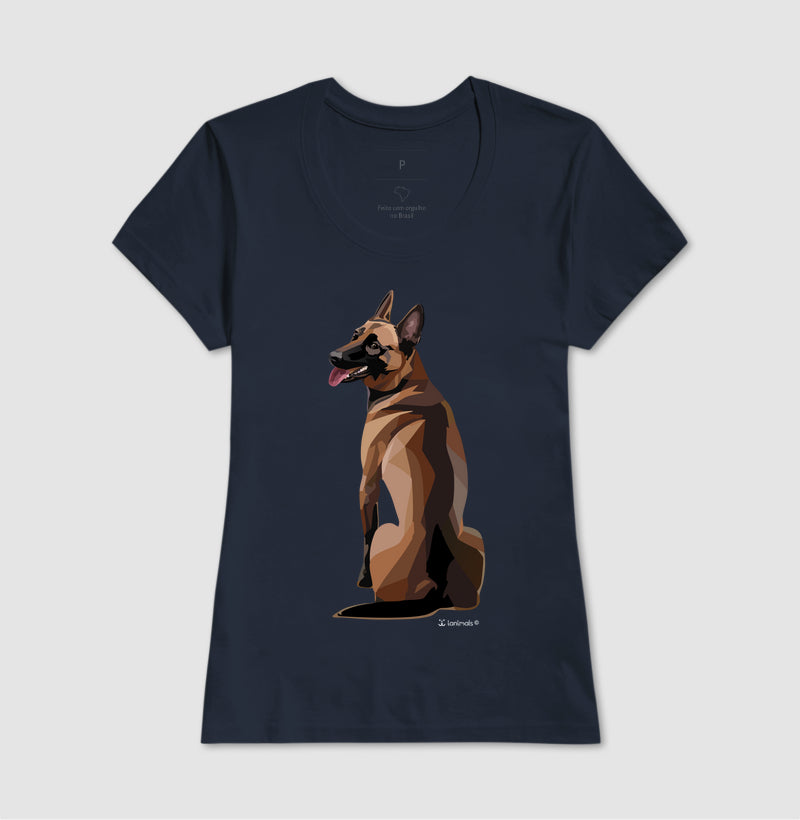 Camiseta Malinois Olhar - Geoma