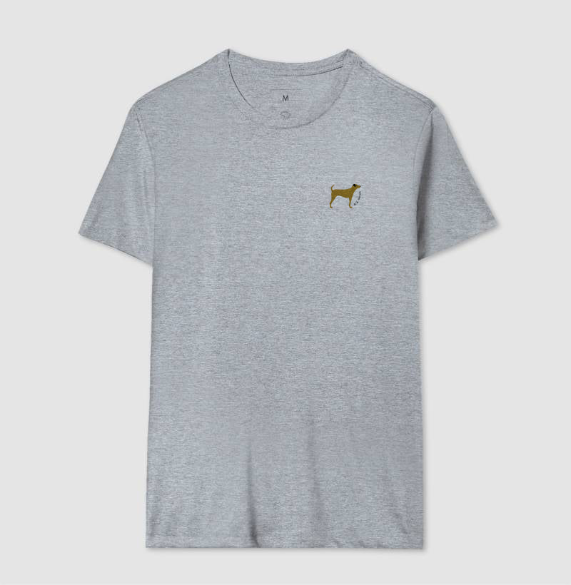 Camiseta Cachorro Caramelo - Perfil / Side