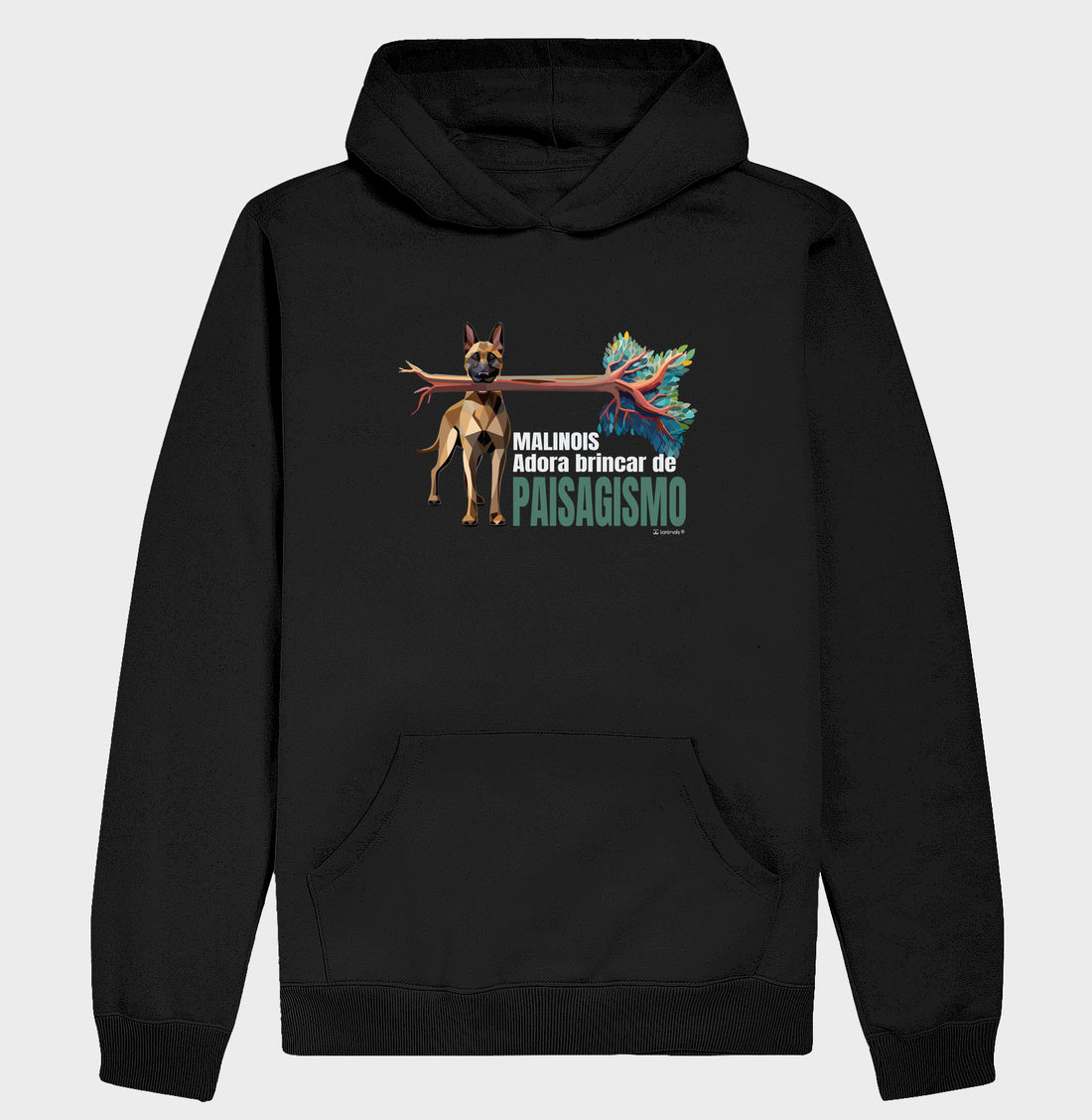 Moletom com Capuz Malinois Paisagismo - Essência