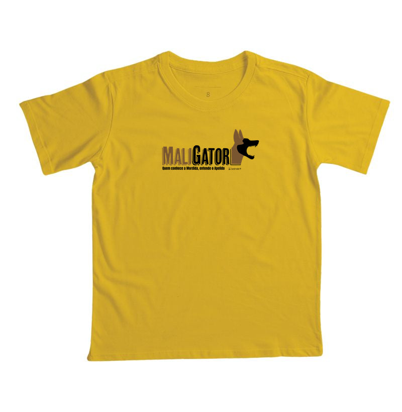 Camiseta Infantil Malinois Maligator - Essência