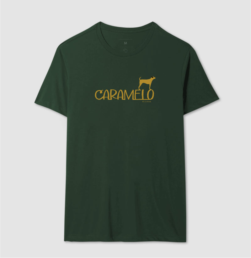 Camiseta Cachorro Caramelo - Coleção Identidade