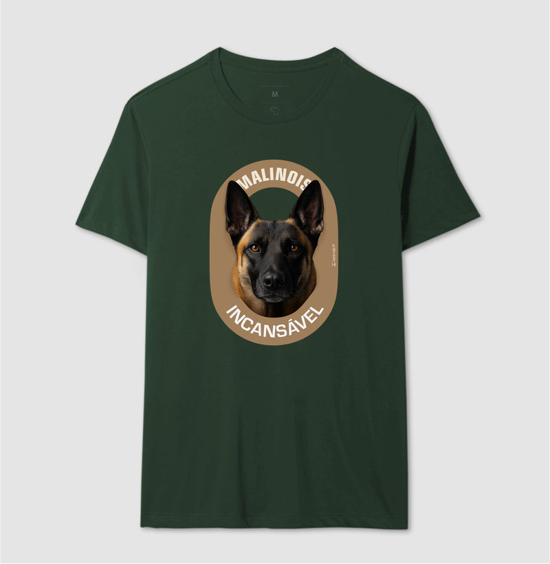 Camiseta Malinois Incansável - Essência