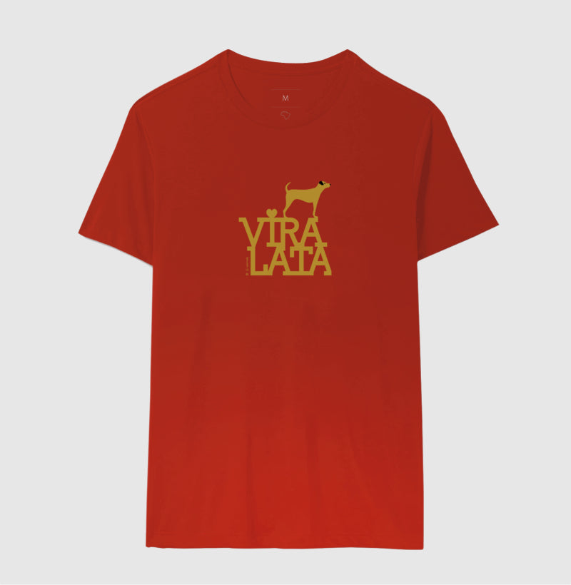 Camiseta Cachorro Vira-lata - Cloleção Identidade