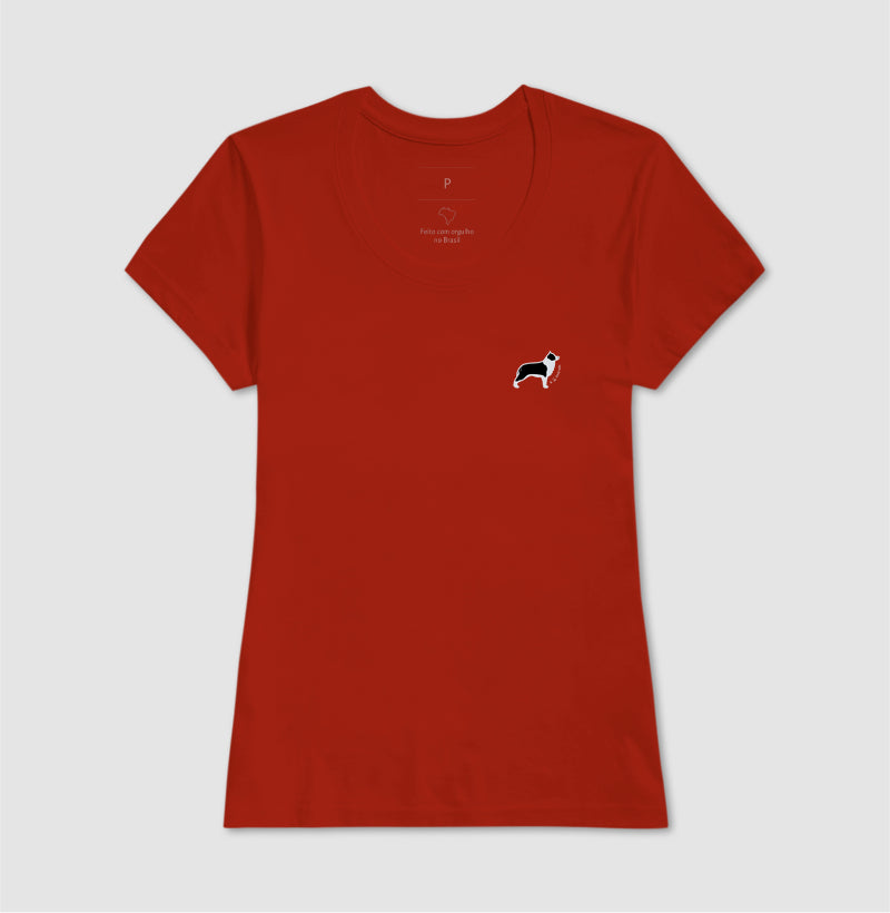 Camiseta Border Collie - Perfil / Side