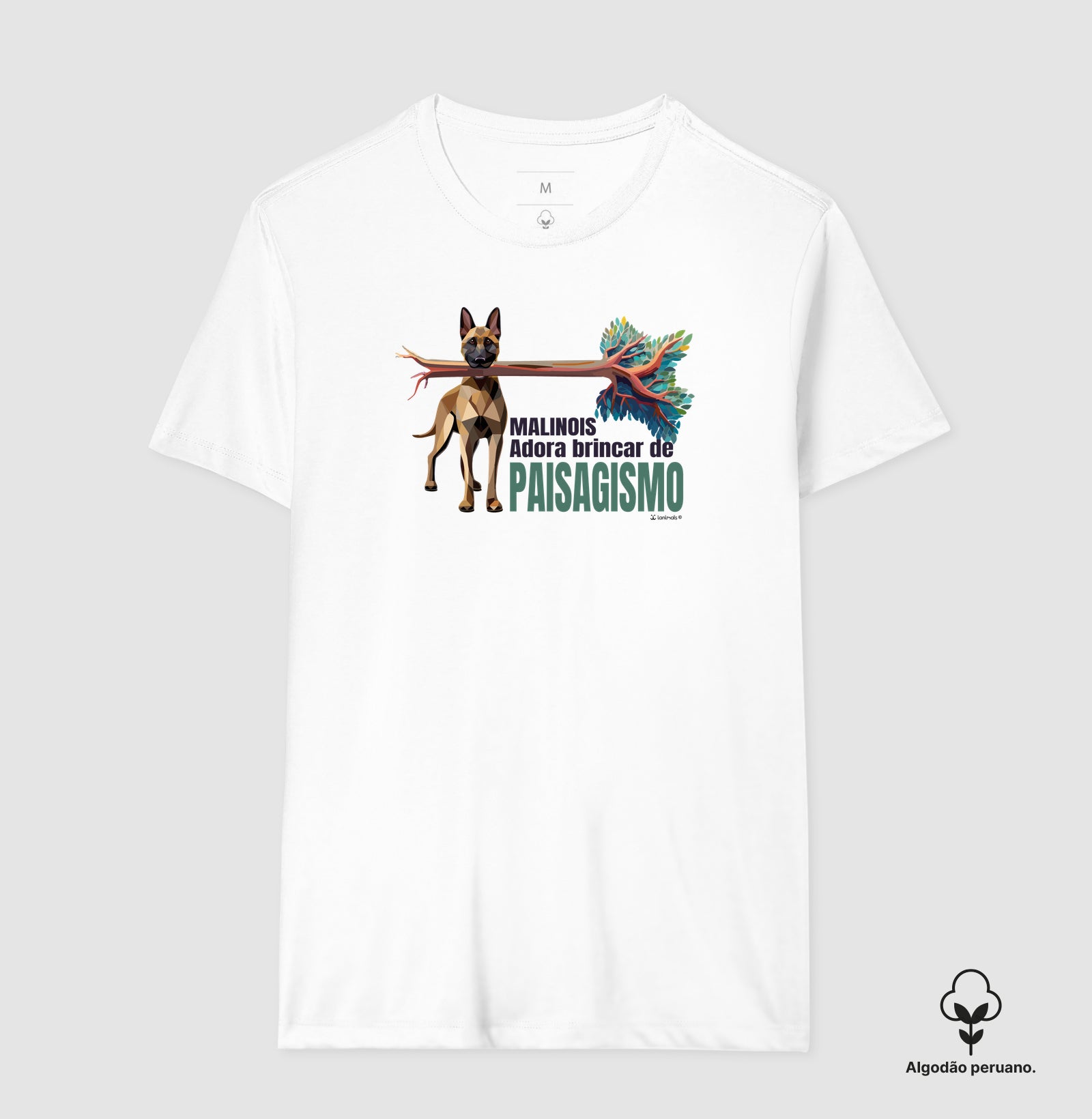Camiseta INCA SOFT Malinois Paisagismo - Essência