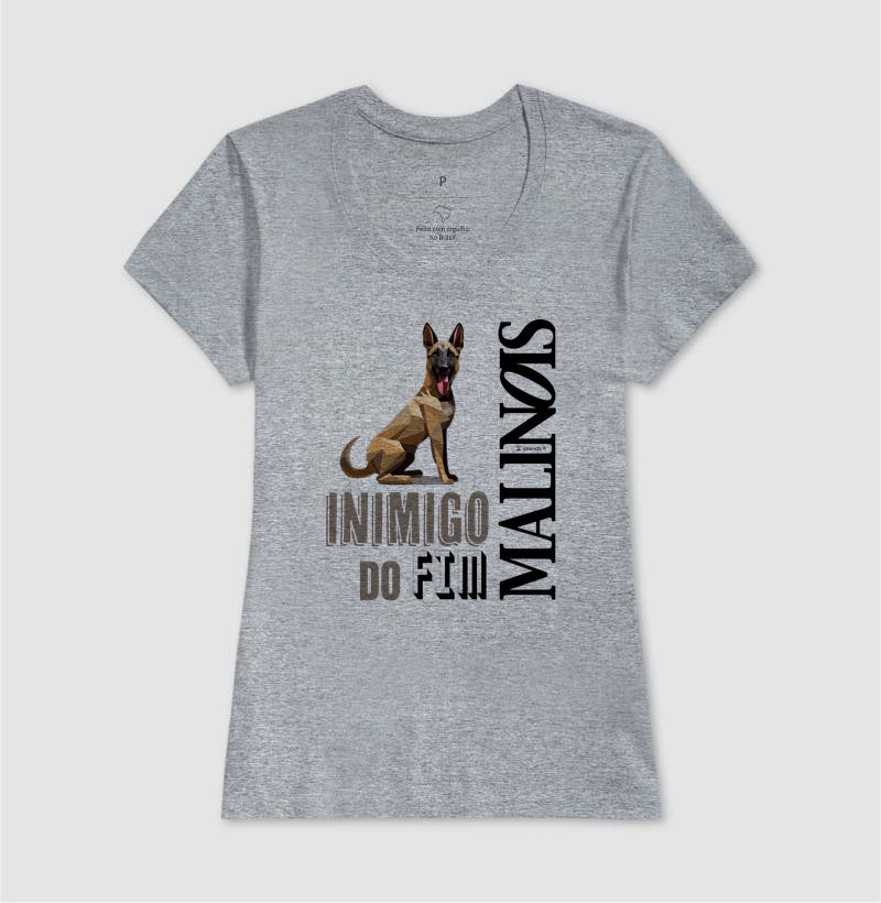 Camiseta Malinois Inimigo do Fim - Essência