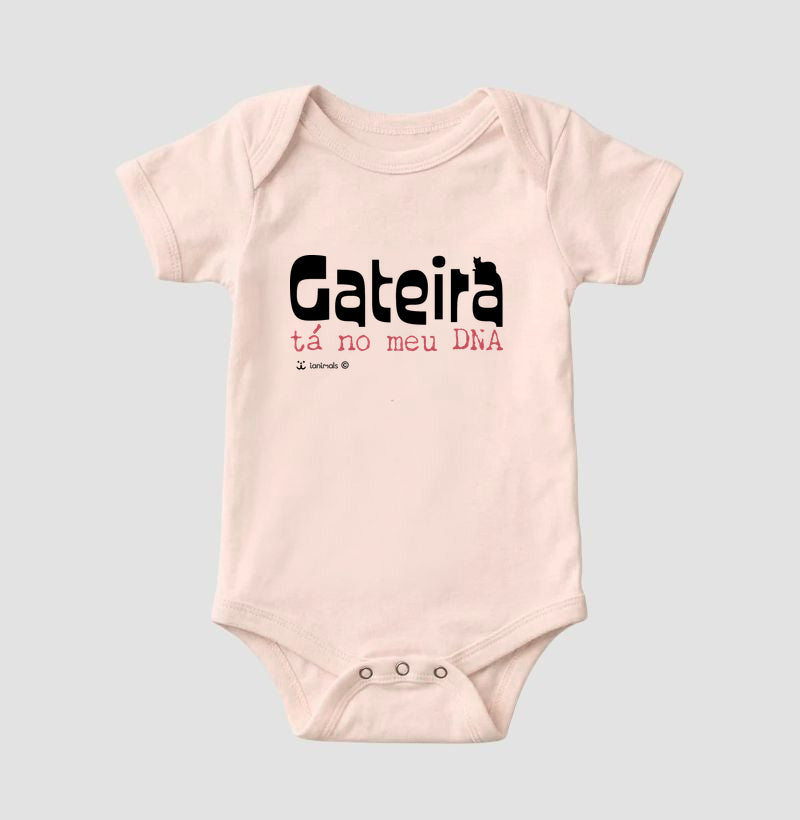 Body Infantil Gateira Tá no meu DNA - Afeto
