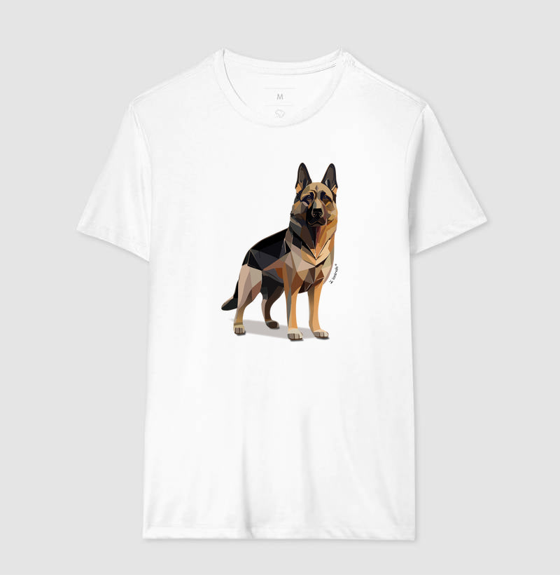 Camiseta Pastor Alemão Postura - Geoma