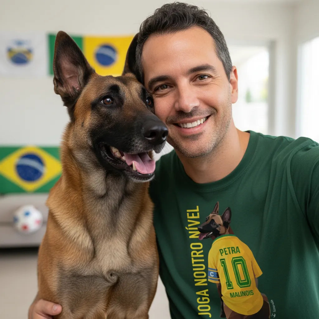Camiseta Malinois Jogador na Copa Essência - Personalizada