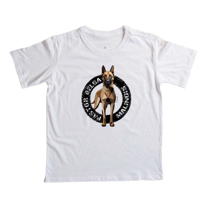 Camiseta Infantil Malinois Raça - Geoma