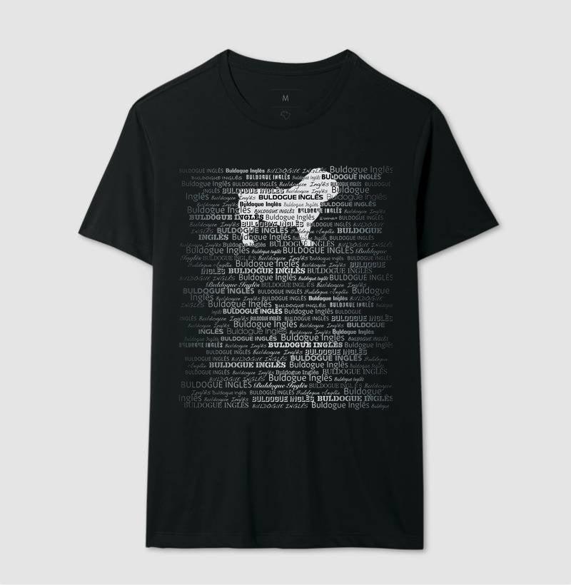 Camiseta Buldogue Ingles - Tessitura