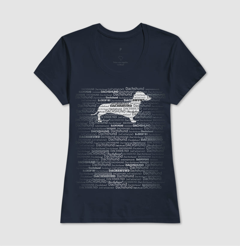 Camiseta Dachshund - Tessitura