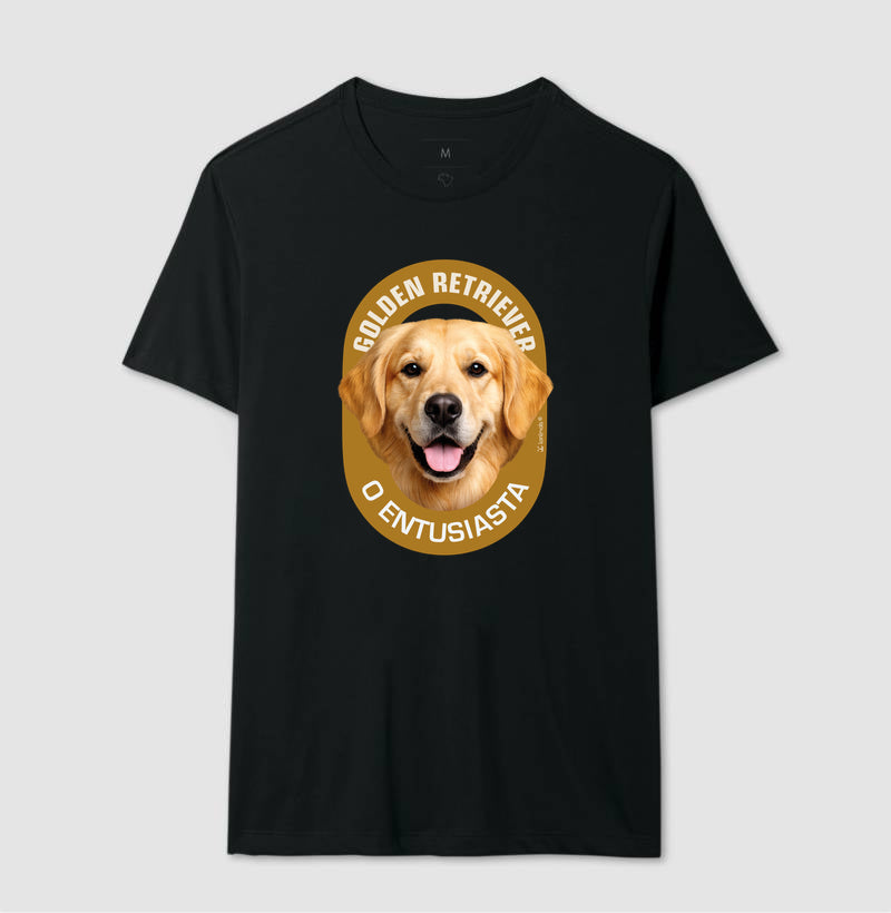 Camiseta Golden Retriever O Entusiasta - Essência
