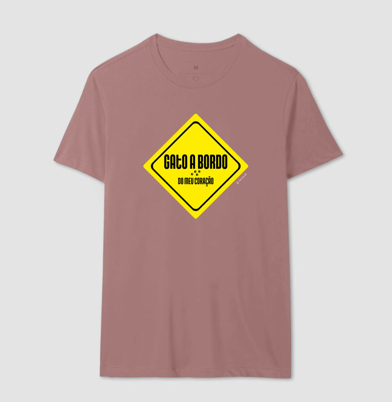 Camiseta Gato a Bordo - Afeto