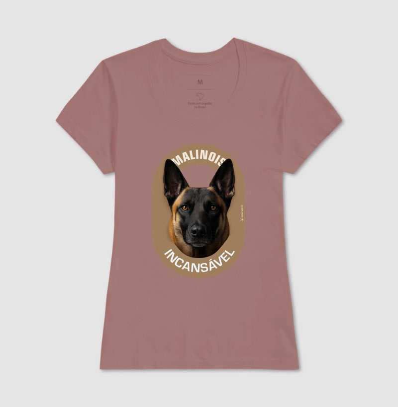 Camiseta Malinois Incansável - Essência