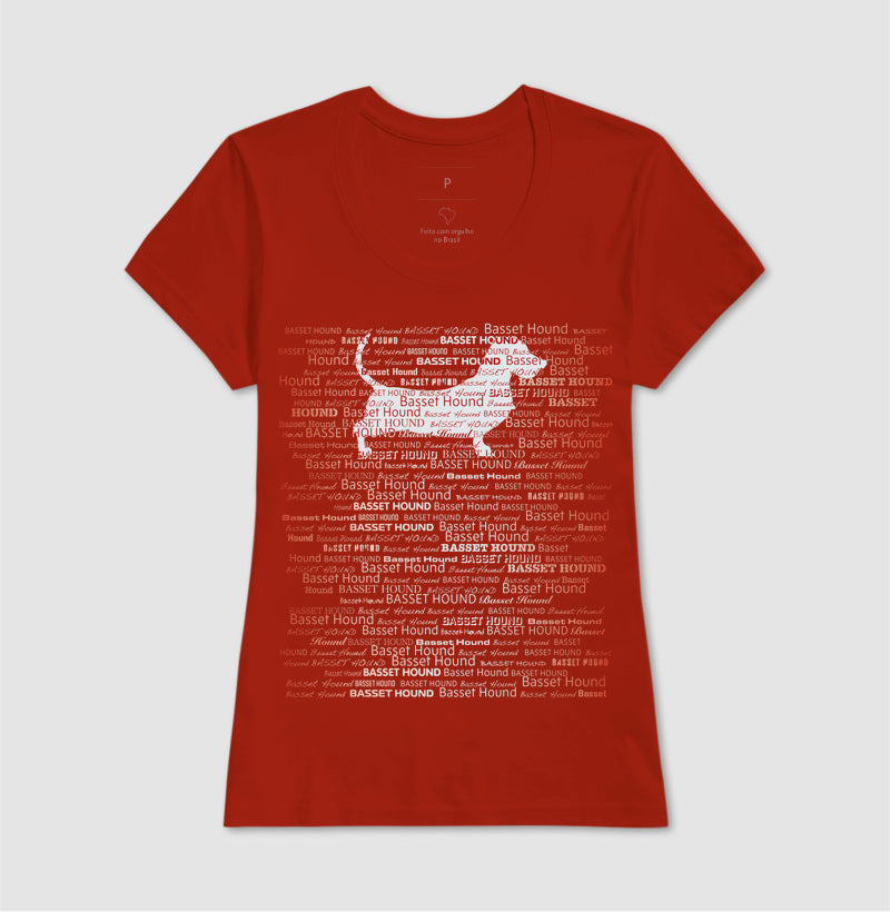 Camiseta Basset Hound - Tessitura