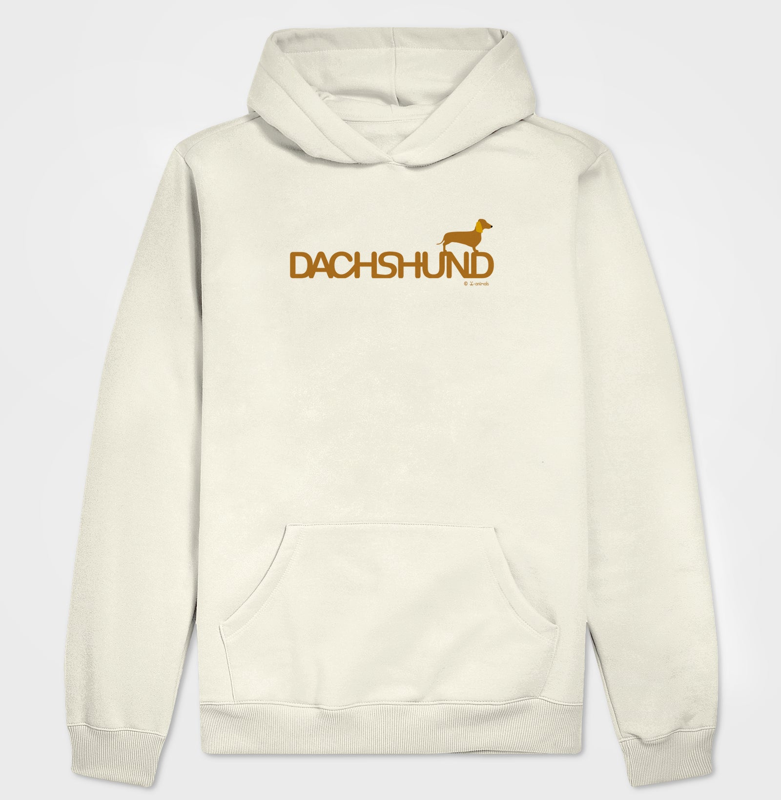 Moletom com Capuz Dachshund - Identidade (sem cadarço)
