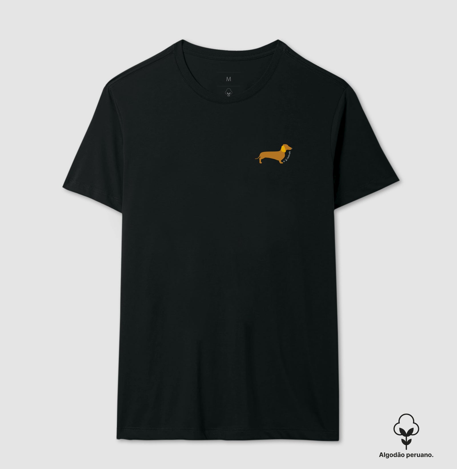 Camiseta Dachshund INCA SOFT- Perfil / Side