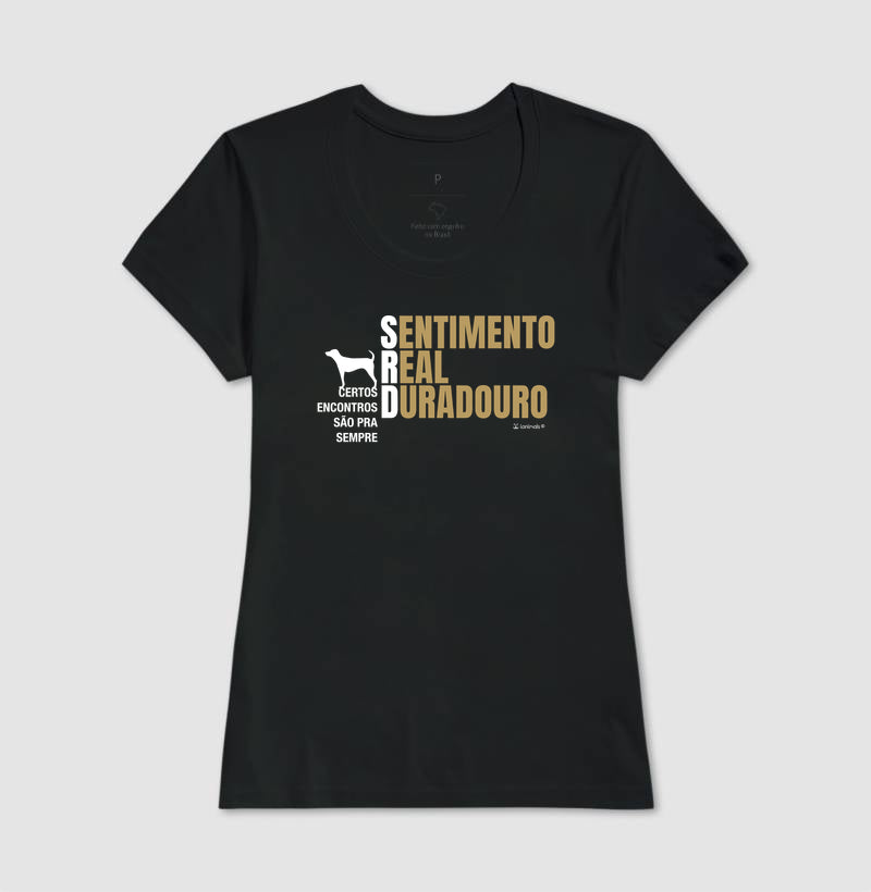 Camiseta SRD - Sentimento Real Duradouro - Essência