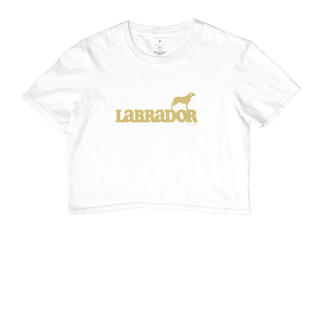 Camiseta Cropped Labrador - Independente