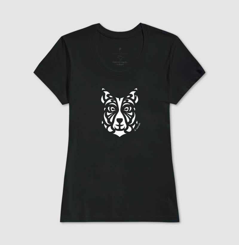 Camiseta Border Collie - Tribal