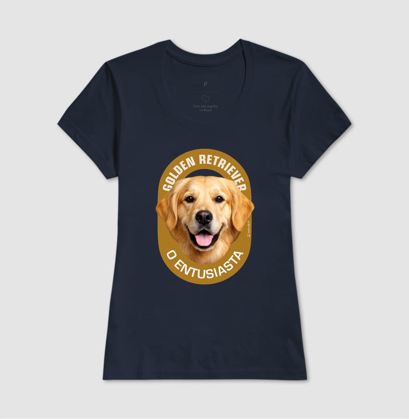 Camiseta Golden Retriever O Entusiasta - Essência