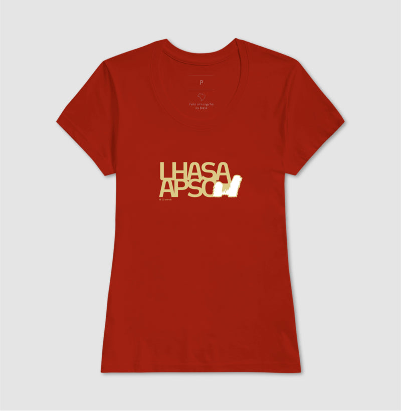 Camiseta Lhasa Apso - Coleção Identidade