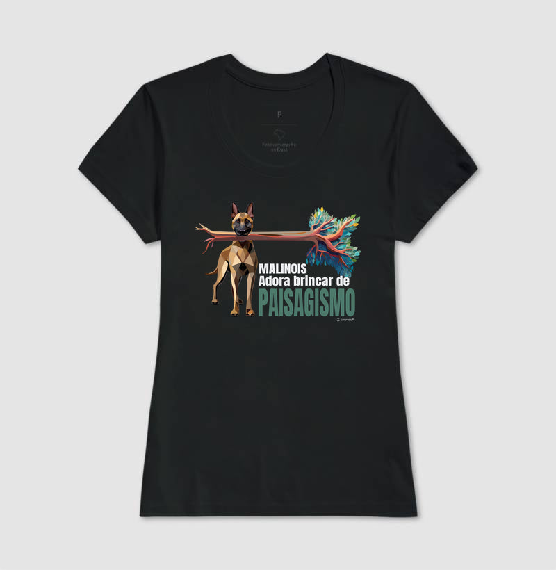 Camiseta Malinois Paisagismo - Essência