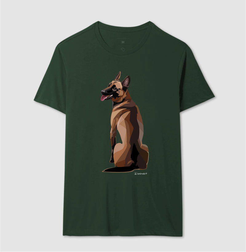 Camiseta Malinois Olhar - Geoma