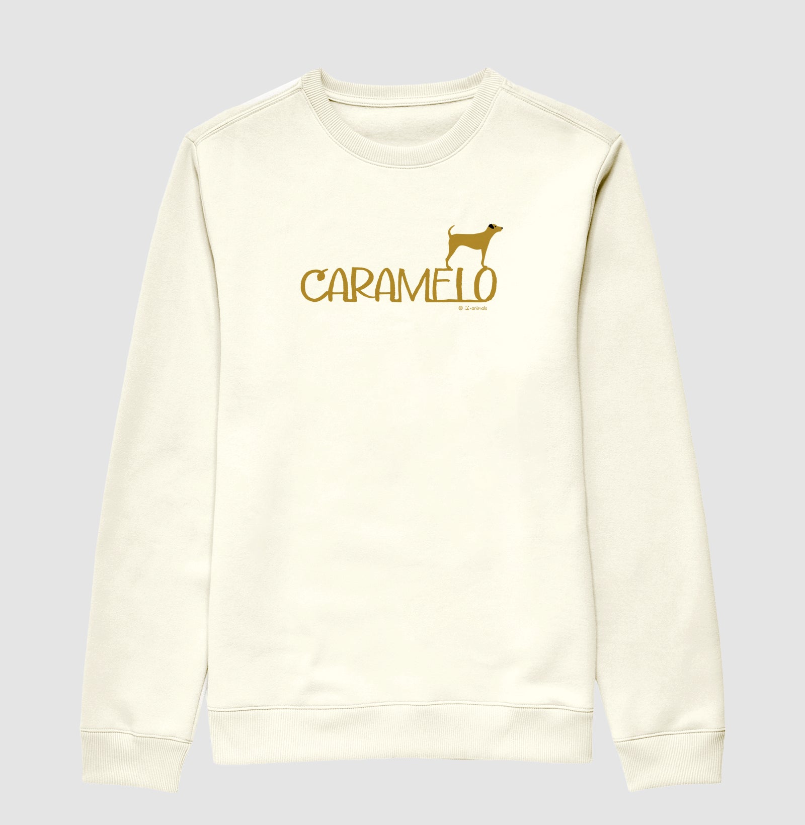 Moletom cachorro Caramelo - Identidade