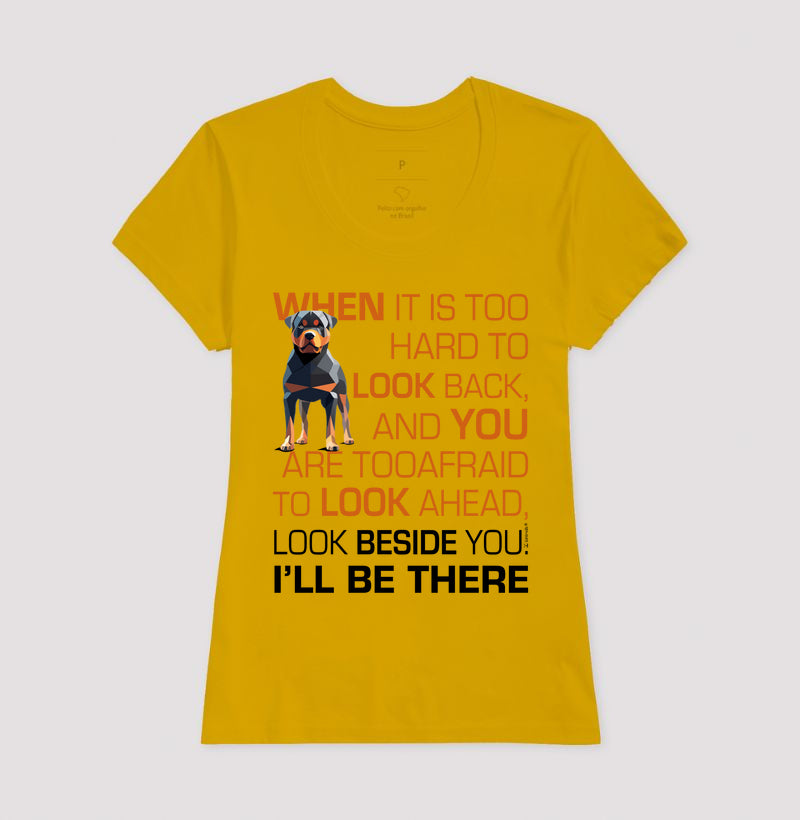 Camiseta Rottweiler I’ll be there - Essência