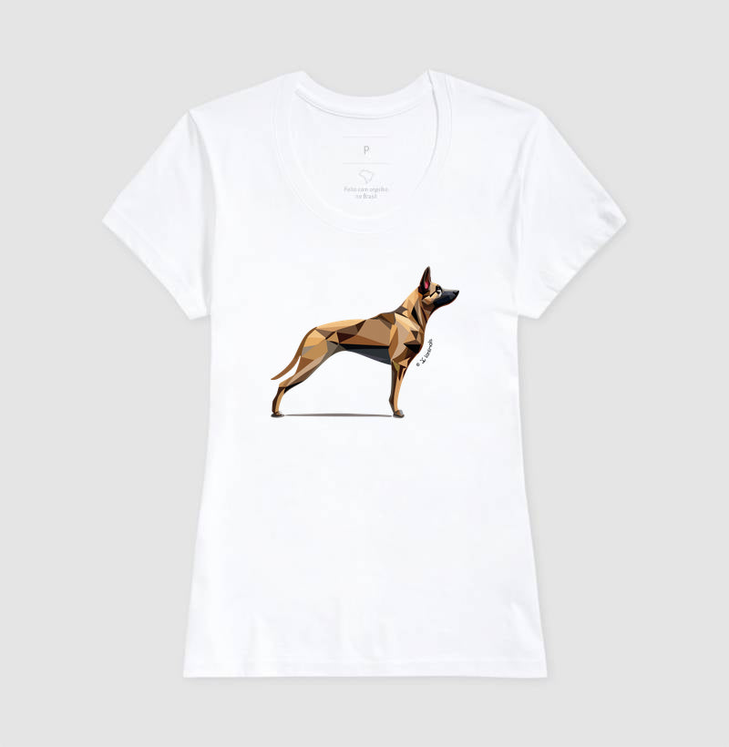 Camiseta Malinois Perfil - Geoma