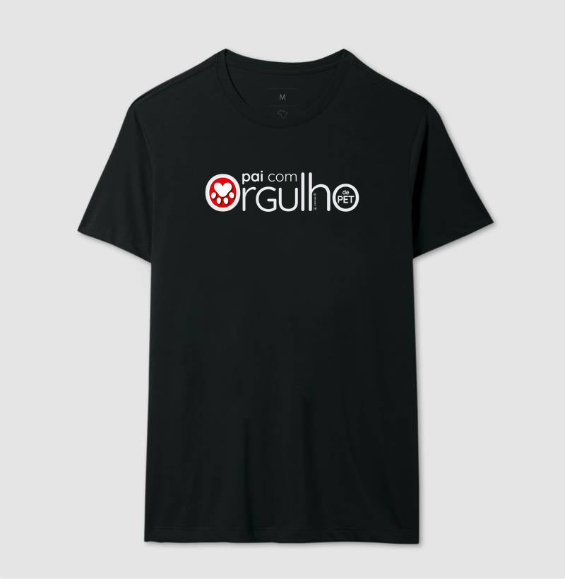 Camiseta Pai Com Orgulho - Afeto