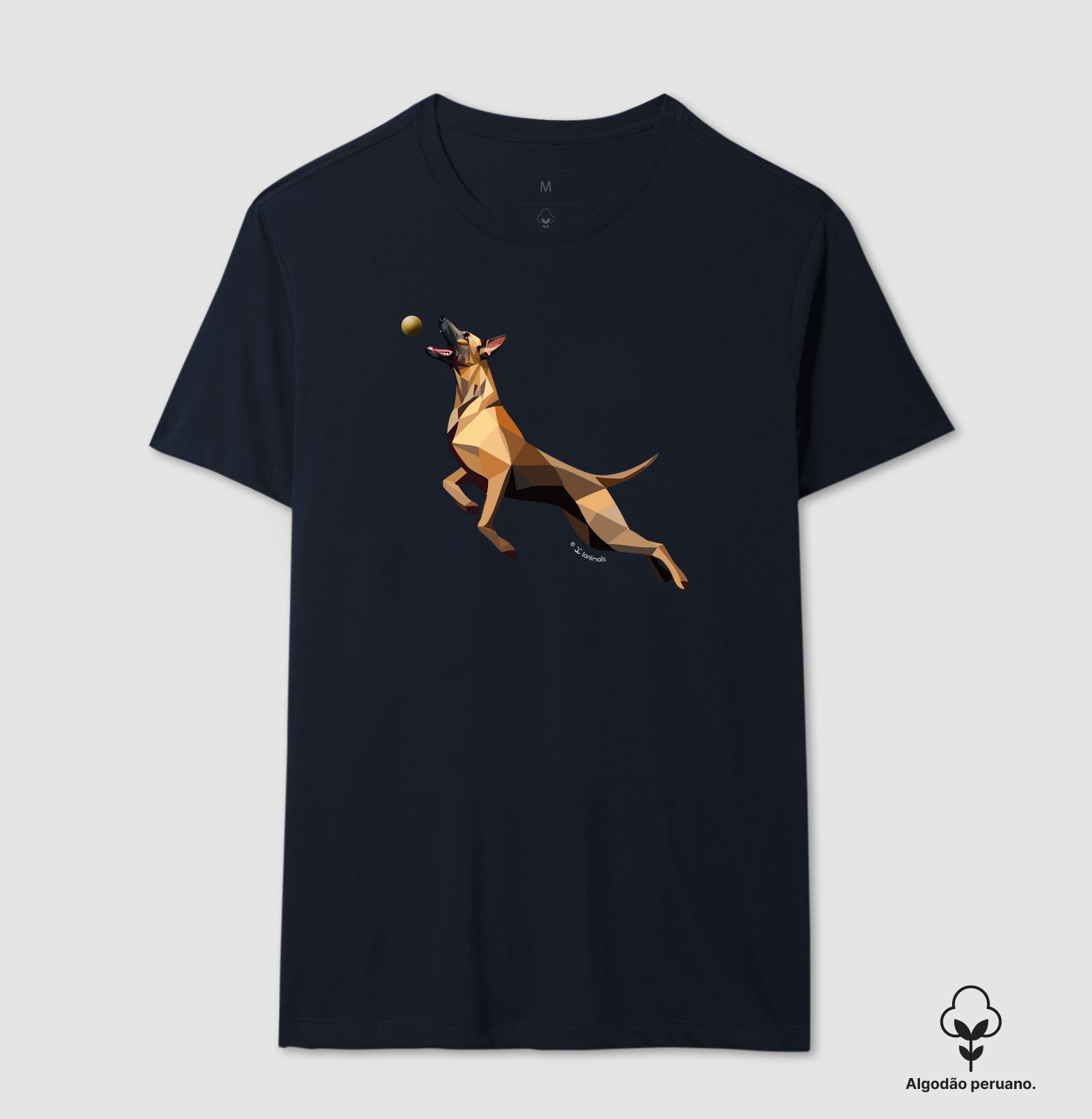 Camiseta “INCA SOFT” Malinois O Pulo - Perfil/Geoma