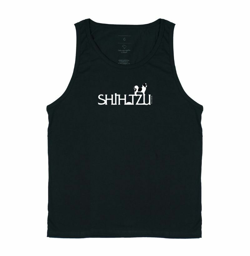 Camiseta Regata Shih Tzu - Identidade