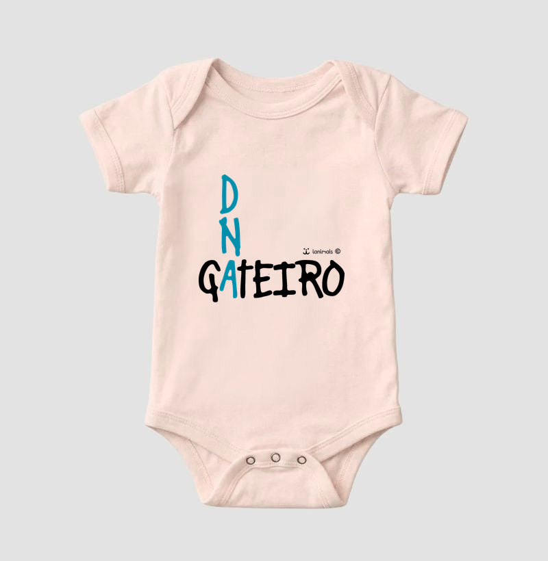 Body Infantil DNA Gateiro - Afeto
