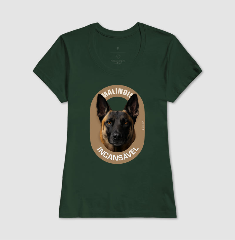 Camiseta Malinois Incansável - Essência