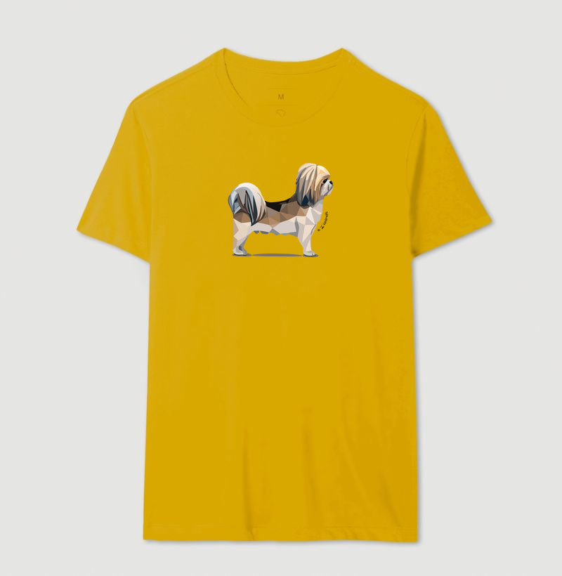 Camiseta Shih Tzu Perfil - Geoma