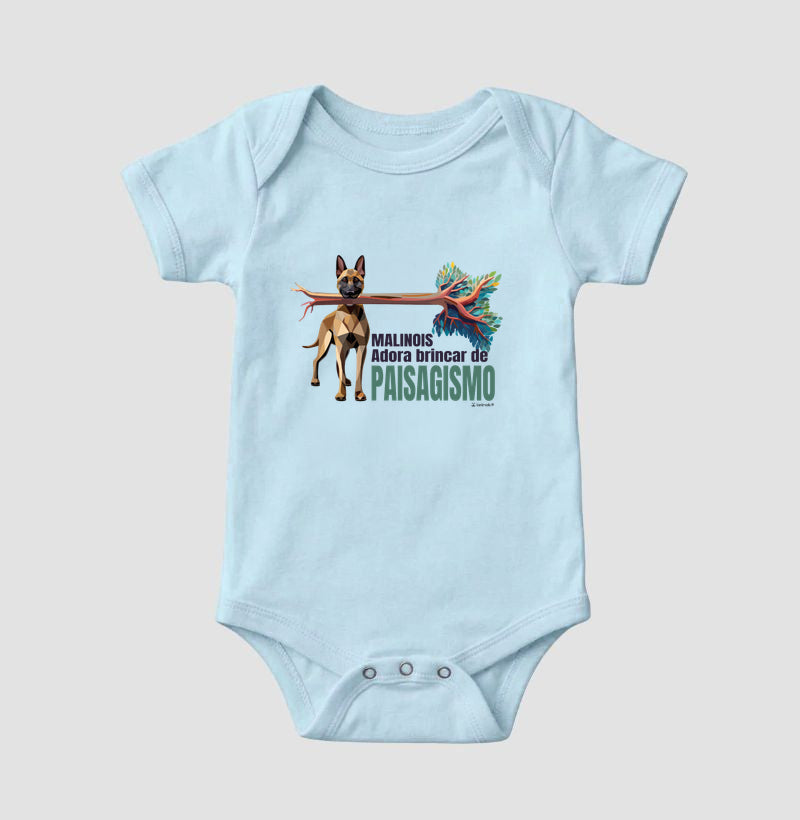 Body Infantil Malinois Paisagismo - Essência